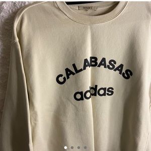 Yeezy season 5 pullover sweatshirt - cream size large